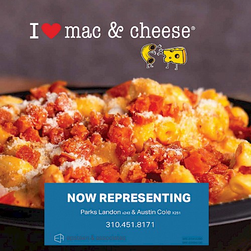 Now Representing | I Heart Mac & Cheese